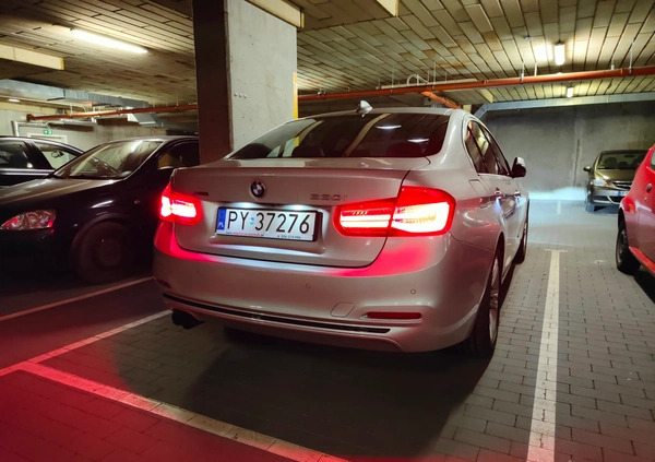 BMW Seria 3 cena 75000 przebieg: 116000, rok produkcji 2017 z Poznań małe 67